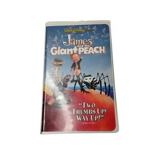 James and the Giant Peach VHS Disney Clamshell